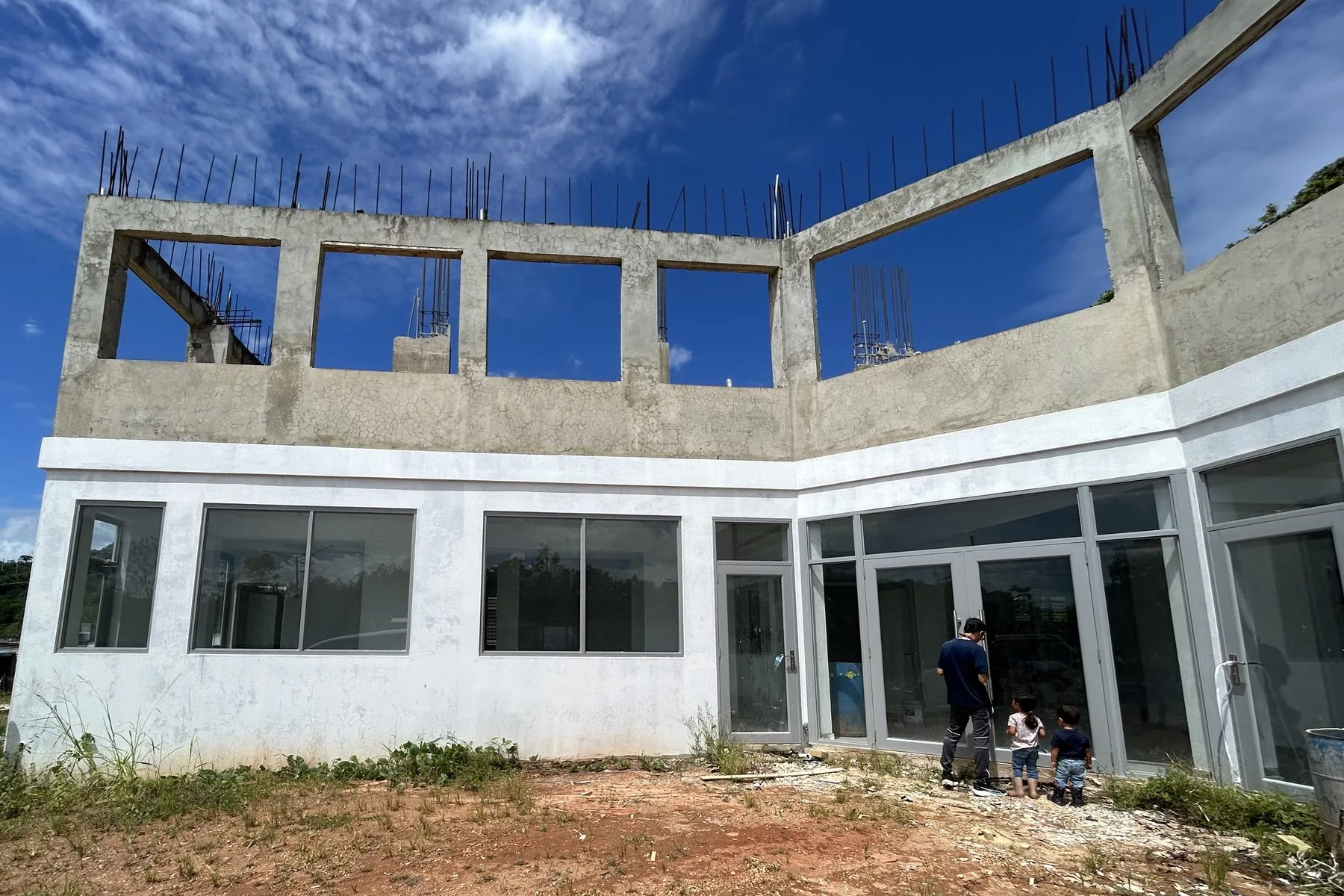 The MediChem Clinic building under construction in Aguada