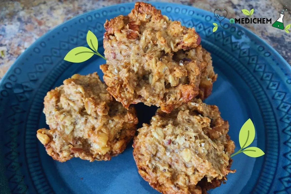 Homemade calorie bomb cookies from a MediChem recipe